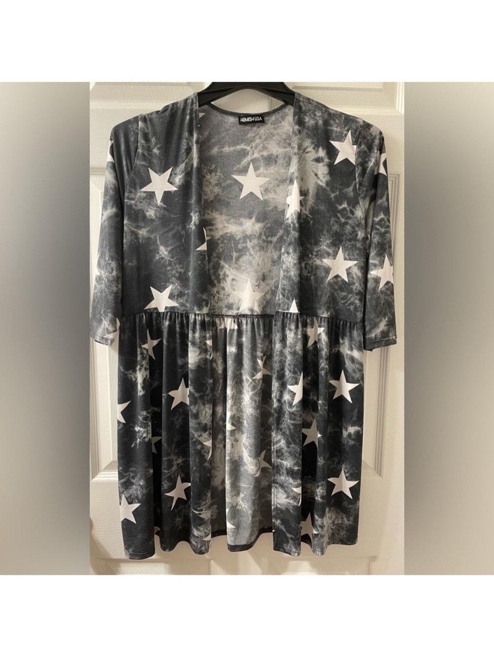 S Heimish USA Stars Cover Up Kimono